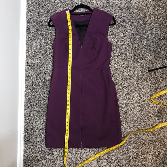 Kate Spade Saturday Purple Lets Make Contact zippered sheath dress - Picture 10 of 12